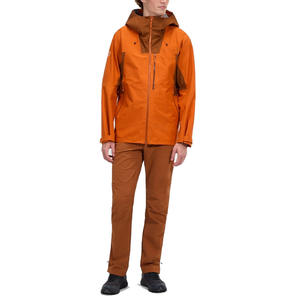 Ensemble de survêtement coupe-vent imperméable imprimé vache animale personnalisé pour hommes de haute qualité veste de pantalon en nylon respirant pour l'hiver - Product Image 1