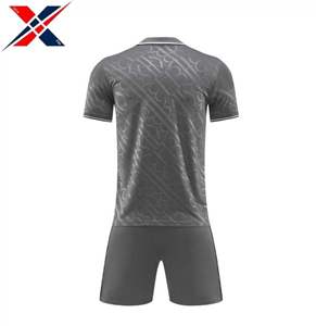 Tenues de football personnalisées avec logo, entraînement professionnel, ballon de football, tissu 100% polyester, hommes, femmes, équipe, match, nouveaux modèles - Product Image 5