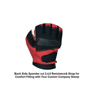 ถุงมือกลศาสตร์ระดับ3-5สำหรับหน้าจอสัมผัสป้องกันการสั่นสะเทือนป้องกันแขนตัด - Product Image 3