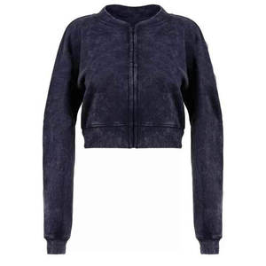 Chándal de mujer con cremallera frontal Conjunto de chándal de abrigo elegante en embalaje personalizado y chándal con logotipo impreso - Product Image 5