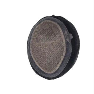 Miraje Model Taz BD Indian Remy Human <b>Hair</b> Toupee Wig with 100% Density Natural Loose Deep Wave & <b>Body</b> Wave Lace PU Base - Product Image 4