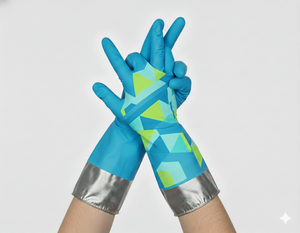 Guantes de Trabajo Tácticos de Alto Rendimiento, Negros, de Nitrilo, Impermeables, Antideslizantes, de Cinco Dedos, Resistentes a Impactos, Protección para las Manos - Product Image 1