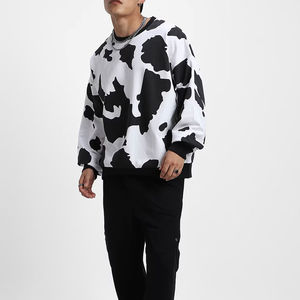 เสื้อกันหนาวแขนยาวสำหรับผู้ชายเสื้อมีฮู้ดลายพรางผ้าคอตตอน - Product Image 5