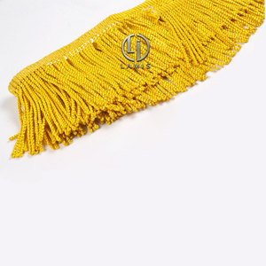 Flecos de alambre de lingotes OEM, adornos de flecos metálicos personalizados, adornos de borlas retorcidas antiguas de alta calidad - Product Image 4