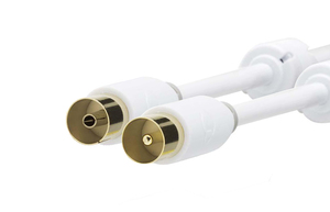 5m. Cavo di prolunga coassiale di alta qualità da maschio a femmina (Nedis CSBW40015WT50) - Product Image 1
