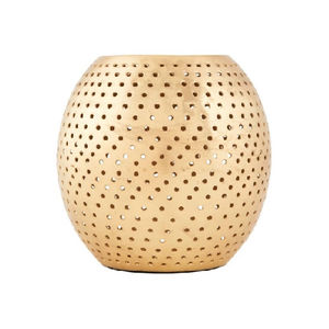 Porte-bougie rotatif de luxe en métal au design élégant, parfait pour les cadeaux de Noël et la décoration intérieure. - Product Image 2