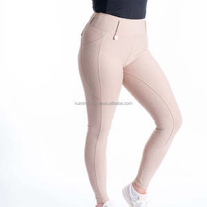 Horse Riding Breeches 4 Way Stretch Full Seat <b>Silicone</b> Grip Equestrian Wear Clothing - Product Image 2