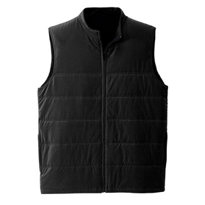 เสื้อกั๊กกันหนาวคอจีนสำหรับผู้ชาย, เสื้อกั๊กกันหนาวแขนกุด100% เป็นมิตรกับสิ่งแวดล้อม - Product Image 5