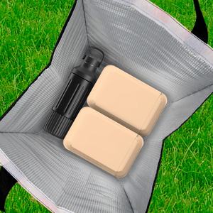 Bolsas Aislantes Clásicas para Frío y Calor, No Tejidas, con Cierre, para Entrega de Alimentos y Envío - Product Image 3