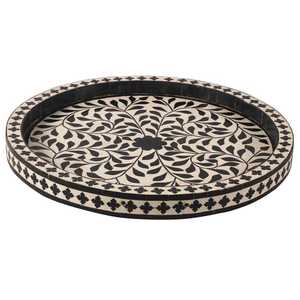 Luxury Design Bone Resin Inlay Serving <b>Tray</b> Custom Size High Quality <b>Storage</b> <b>Tray</b> in Different Colors Best Price in India - Product Image 3