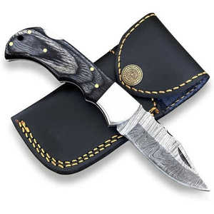Cuchillo de bolsillo hecho a medida Damasco Acero Acampar al aire libre Cuchillo plegable - Product Image 2