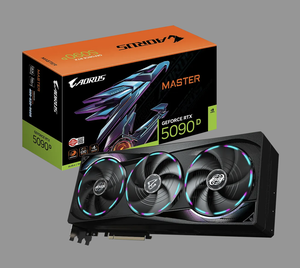 Carte graphique de jeu AORUS RTX 5090 MASTER 32 Go toute neuve - Product Image 3