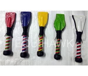 FOUETS À CHEVAL EN FIBRE COURTS LÉGERS ET PERSONNALISÉS AVEC RABAT BREVET COUSSÉ FANTAISIE/FOUET EN FIBRE DE COULEUR PERSONNALISÉE - Product Image 2