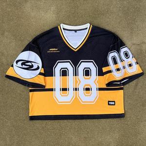 Camiseta de fútbol Premium de alta calidad Camiseta de fútbol americano ligero con tela de secado rápido - Product Image 5