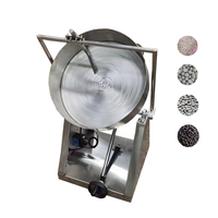Machine à granulés d'engrais à base de fumier de poulet, petite machine à granulés d'engrais organique, mini granulateur à disque de laboratoire