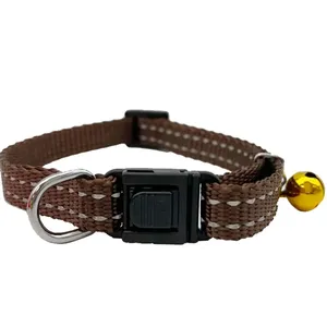 advanced breakaway safety reflective collar with bell for cat - Product Image 3