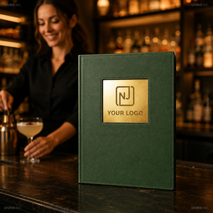 Cubierta de Menú Personalizada de Cuero PU OEM con Capacidad para Múltiples Páginas, Logotipo Personalizado para Restaurantes y Hoteles, Fabricante con MOQ Bajo - Product Image 2