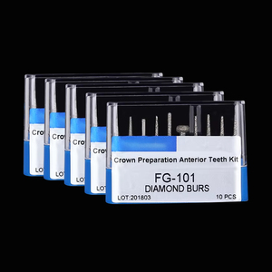 Multi-Use Precieze Dentale Diamant Burs FG-101 Tanden Polijstset Hoge Snelheid Handstuk Tip Diamant Bur - Product Image 5