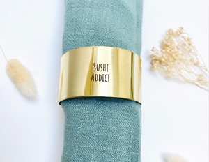 Ronds de serviette, ronds de serviette en rotin, ronds de serviette en osier, décor de table - Product Image 1