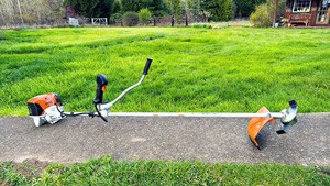 New and Used Backpack and Handheld <b>Brush</b> Cutter with High Performance Petrol Engine for Heavy Duty <b>Vegetation</b> Clearing - Product Image 3