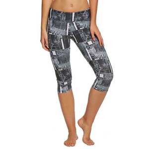 Mallas de Yoga anticelulitis de cintura alta para mujer, ropa deportiva de poliéster transpirable con Control de barriga, estilo Hip Hop sólido - Product Image 4