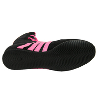 RXN Chaussures de boxe personnalisables professionnelles Vente chaude Médaille d'or Chaussures d'entraînement et de combat avec matériau extérieur en cuir maillé