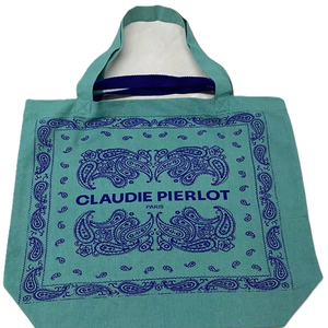 High Quality Fashion <b>Canvas</b> <b>Beach</b> Bag Cotton Webbing Printed Handle-All Kinds Outdoor Use Customized Color Packaging - Product Image 1