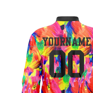 Chaqueta Universitaria Personalizada Performance Team MCACVJ-281, Cuello Alto, Uniforme Deportivo, Decoración con Bordado Frontal, Logotipo, 100% Lana, para Hombre - Product Image 3