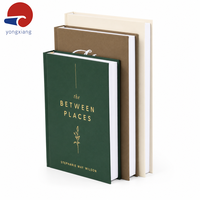 Carnet à couverture rigide en tissu, vierge, avec estampage à chaud blanc et papier 120 g/m² pour logo personnalisé, vente en gros