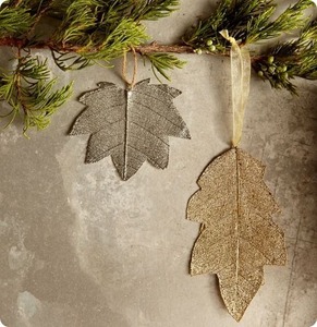 Hoja colgante de metal, adornos navideños, árbol decorativo, decoración colgante, vacaciones, decoración del hogar, accesorios para fiesta festiva - Product Image 4