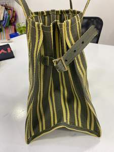 Eco-Friendly Reusable Recycled <b>Nylon</b> PP Woven Zipper <b>Bags</b> Customized Color Custom Design Large Size Sustainable Cosmetic Plastic - Product Image 5