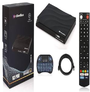 VENTAS RÁPIDAS VSee-Box V6 Plus Android 14.0 TV Box 4GB RAM 64GB Almacenamiento Sonido Envolvente 2 Años de Garantía - Product Image 1