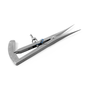 Calibrador CastroViejo, herramienta de medición dental quirúrgica de 20mm para implantes de microcirugía y aplicaciones de precisión oftálmica - Product Image 2