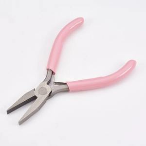 Jewelry <b>Pliers</b> Tools for Jewelry Making <b>Flat</b> <b>Nose</b> <b>Pliers</b> Polishing Jewelry Making Tools 12x7.3x0.9cm - Product Image 6