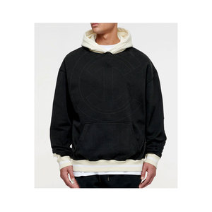 Venta al por mayor personalizado 100% algodón gimnasio polar sudaderas con capucha para hombres de gran tamaño Casual invierno sudaderas sublimación Hit Transferencia de impresión - Product Image 1