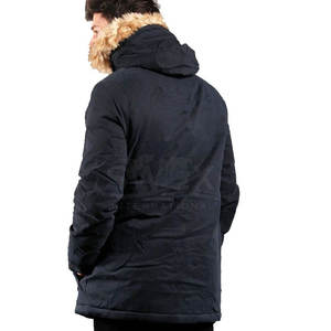 Parka pour homme à prix bas et de haute qualité, logo personnalisé imprimé, parka sur mesure pour homme, taille plus - Product Image 3