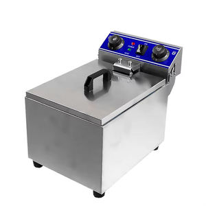 Minuterie poisson <span class=keywords><strong>10</strong></span> L de haute qualité personnalisée marque et design mini <span class=keywords><strong>friteuse</strong></span> électrique de <span class=keywords><strong>10</strong></span> <span class=keywords><strong>litres</strong></span> avec poignée de poêle - Product Image 2