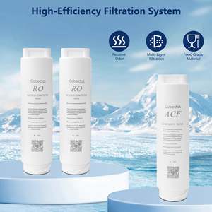 Kit de remplacement de filtre à eau Cobectal K8B RO, cartouche en polypropylène hautement efficace, filtre sous évier pour une eau propre - Product Image 2