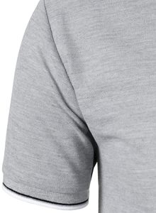 2025 nuevo verano sólido de punto de manga corta para camisa de negocios de los hombres de solapa de moda Casual Delgado transpirable - Product Image 6