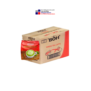 BOH Green Tea Latte 12 sticks 27G Mezcla de té instantáneo con bolsita de Matcha Halal Distribuidor autorizado de Malasia Precio al por mayor a granel - Product Image 4