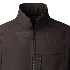 Veste Softshell d'extérieur pour hommes imperméable coupe-vent randonnée voyage porter tissu chaud léger - Product Image 5