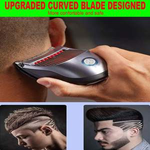 Kit Profesional de Cortadora de Pelo Eléctrica Inalámbrica con 9 Peines de Acero Inoxidable, Batería de 2500 mAh, Máquina de Autocuidado Personal - Product Image 6