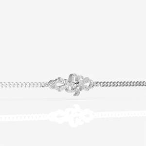 Pulsera y Brazalete de Plata de Ley con Moissanita para Hombre Aarvaya - Product Image 3