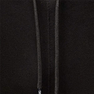 Pantalones deportivos negros ajustados para hombre, pantalones de chándal de forro polar con cintura elástica y puños en los tobillos, pantalones deportivos casuales para gimnasio - Product Image 6