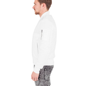 แจ็คเก็ตบอมเบอร์แจ็คเก็ตผ้าใบสำหรับผู้ชายดีไซน์ล่าสุดสั่งทำ - Product Image 2