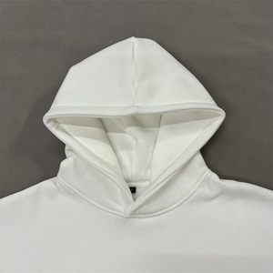 Sudadera con capucha en blanco Ropa deportiva Sudaderas con capucha para hombres Ropa básica Mezcla de algodón Sudadera personalizada lisa de alta calidad - Product Image 4
