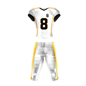 Servicio OEM, Uniforme de Fútbol Americano Transpirable de Manga Corta, 100% Poliéster, Alta Calidad, Unisex para Adultos, Precio Bajo - Product Image 1