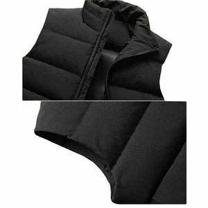 2025 chalecos acolchados para hombres, nuevo diseño personalizado, chaqueta acolchada con estampado de camuflaje, chalecos acolchados de invierno de estilo adulto para hombres - Product Image 3