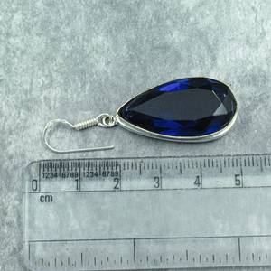 Boucles d'oreilles en améthyste, argent sterling 925, boucles d'oreilles en pierres précieuses faites à la main, bijoux cadeau pour elle, mère, femmes, mode de luxe - Product Image 6