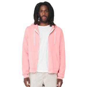 Bella Canvas Mens Sportswear Pullover Cremallera Sudadera con capucha - Product Image 4